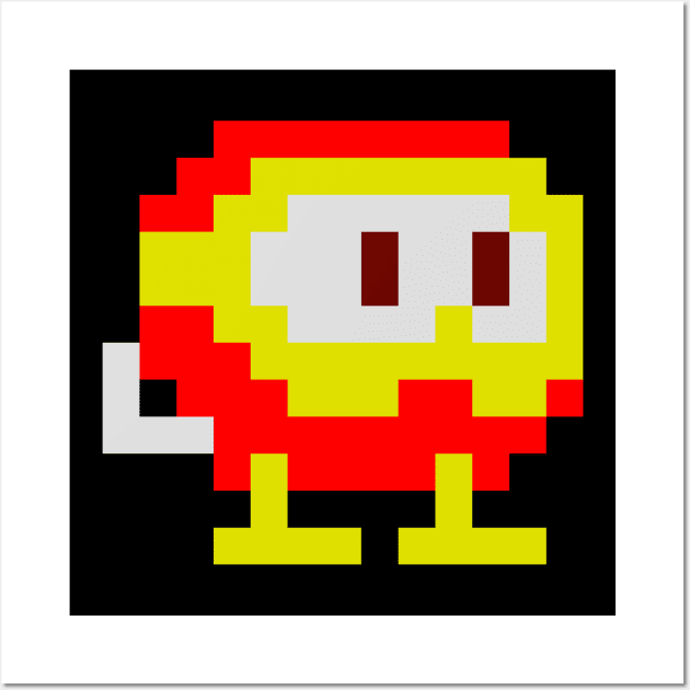 Dig Dug Wall Art by thepixelcloud